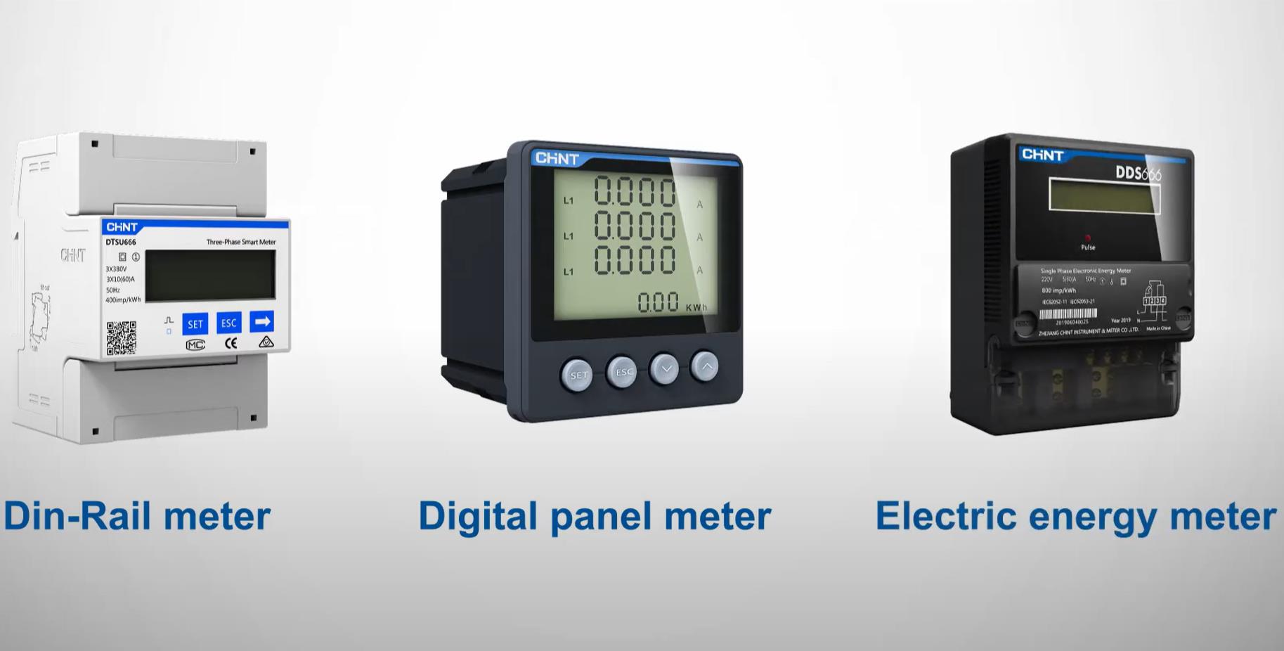 CHINT NEXT Series - Energy Meter and Panel Meter