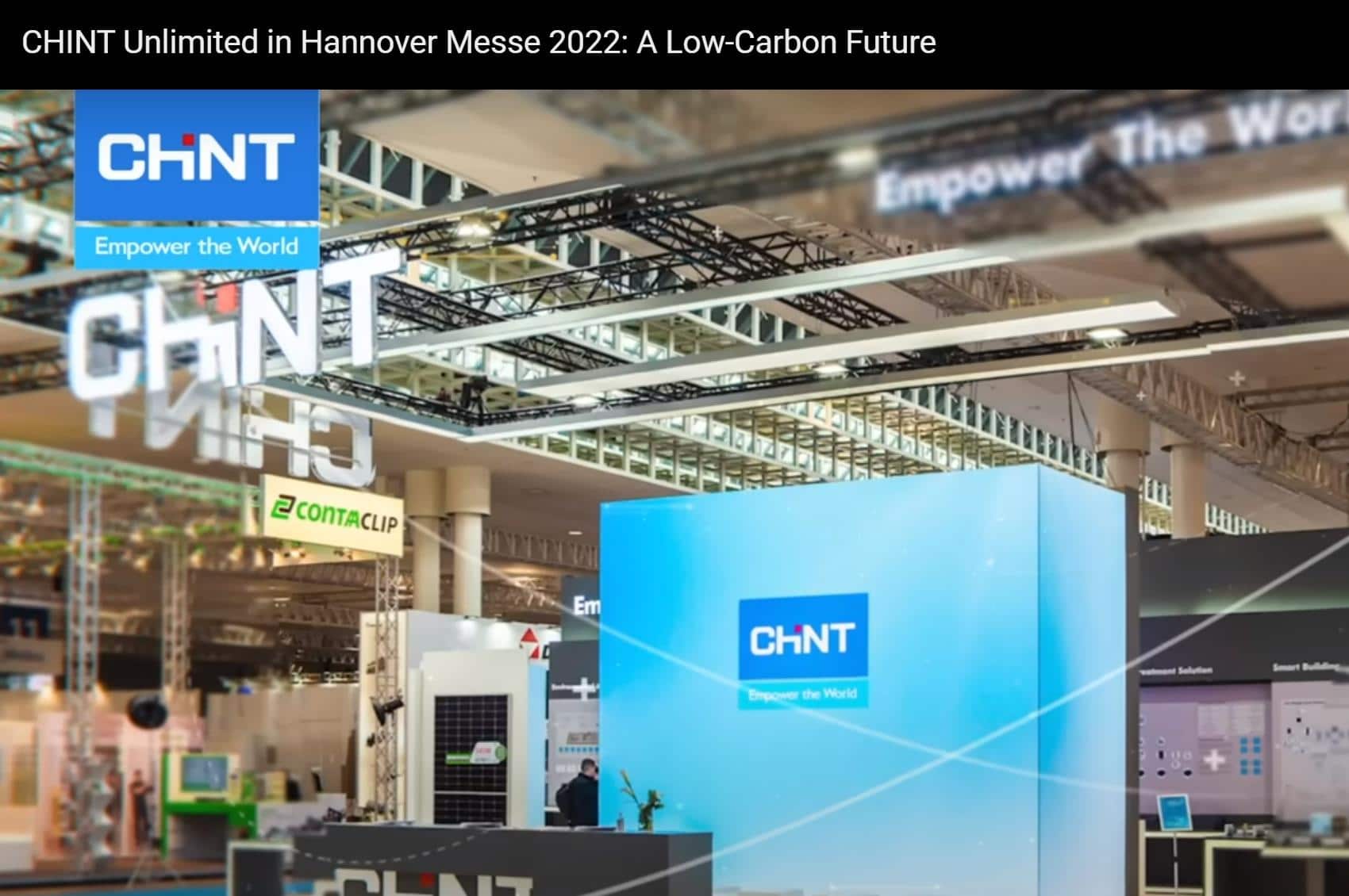 CHINT Unlimited in Hannover Messe 2022