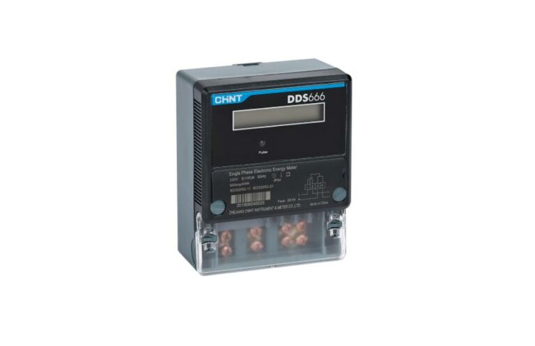 DDS666 Single Phase Electronic Meter
