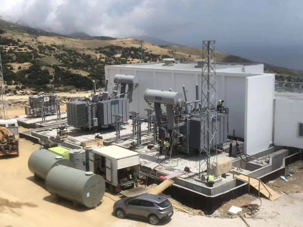 Greece the METON transformer project