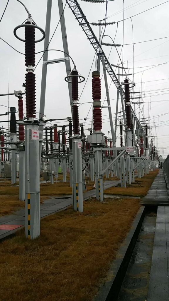 metal oxide arresters in substations