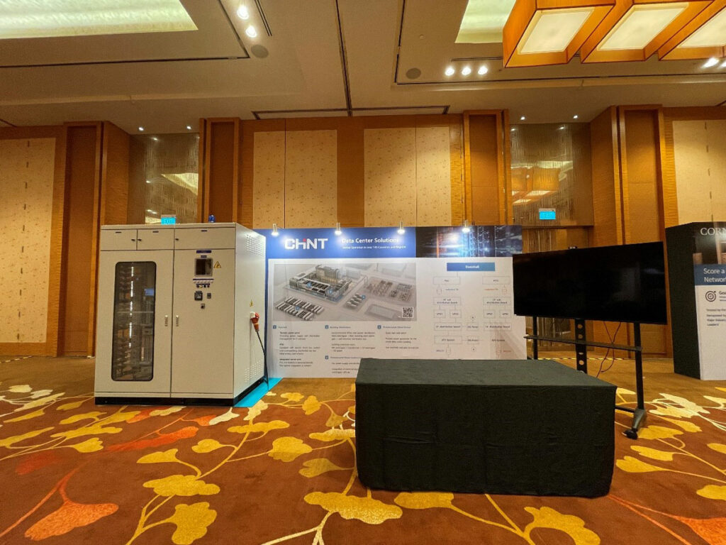 CHINT Exhibits at Cloud and Data Centre Convention Singapore